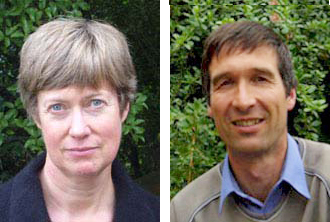 Photos of Drs Fiona McPherson & Charles Sullivan